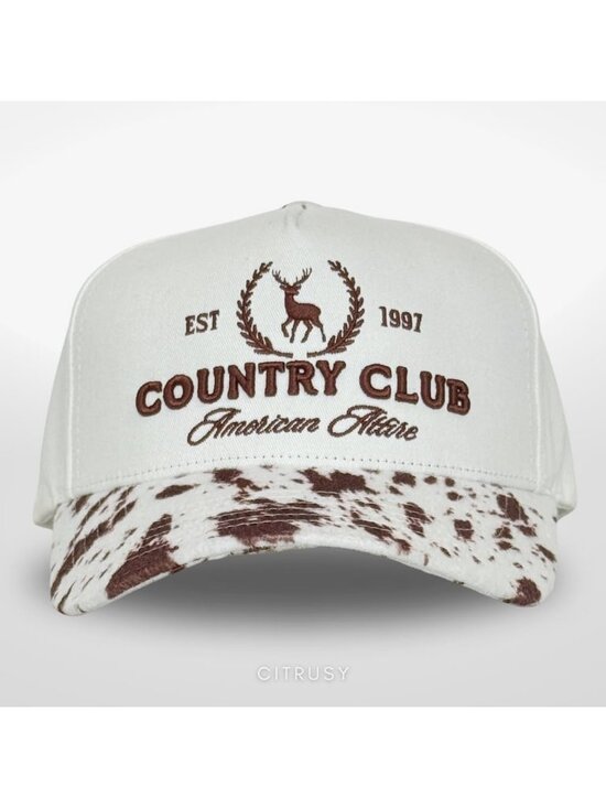 Unisex Cow Print Cute Caps Cowgirls Cowboys Snapback Western Trucker Hat main image 6